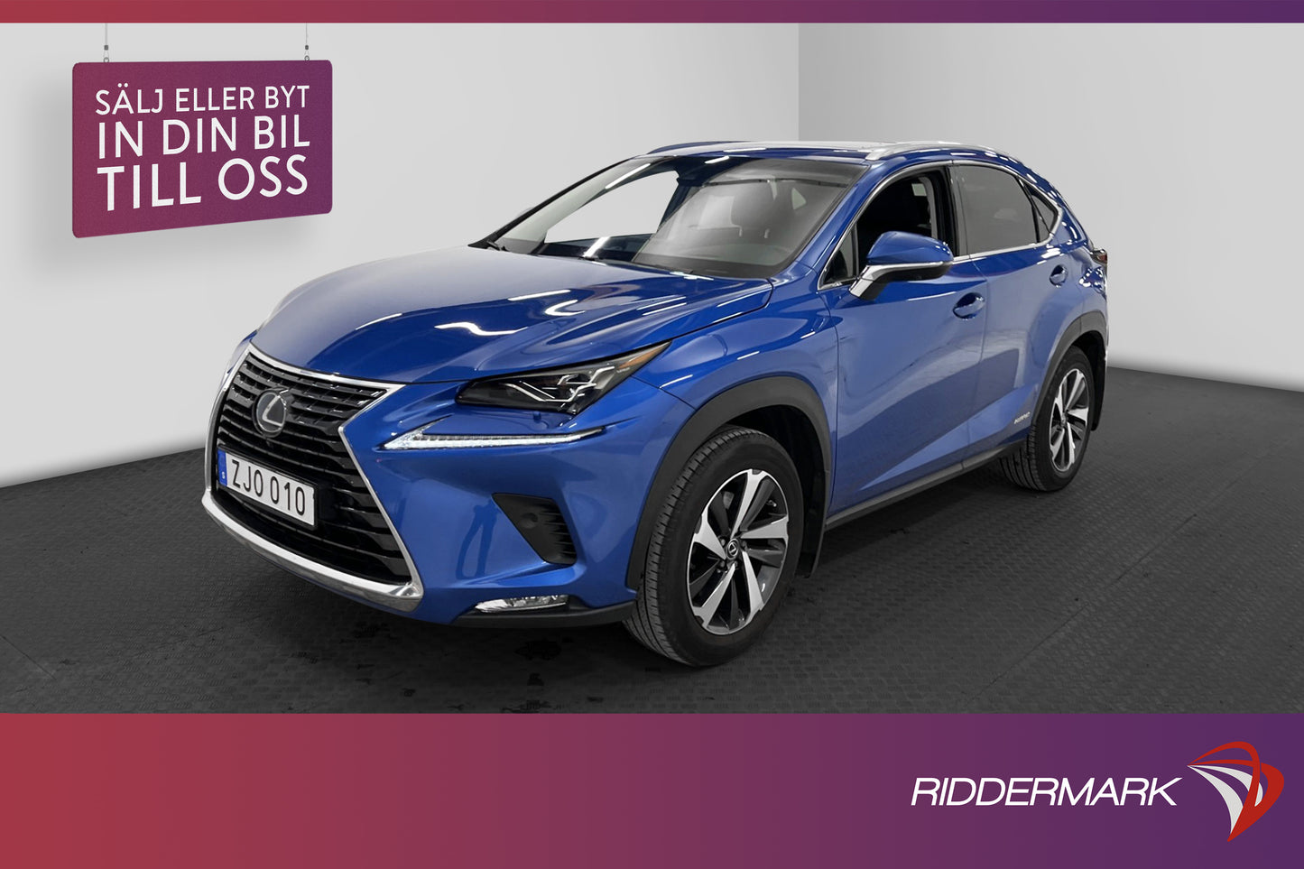 Lexus NX 300h AWD 197hk Luxury 360° HuD Skinn Navi