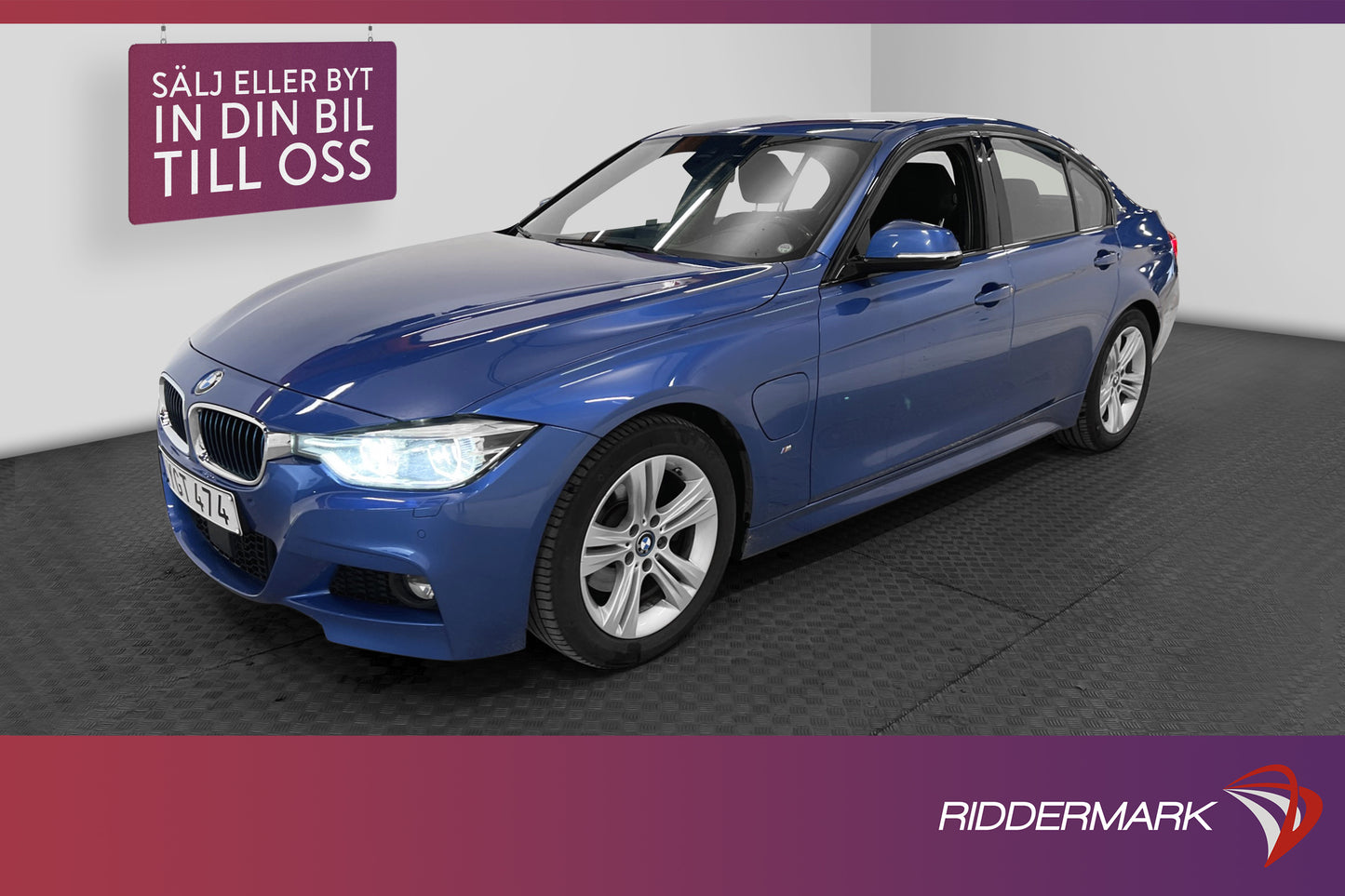 BMW 330e Sedan 252hk M Sport Navigation Lane assist PDC