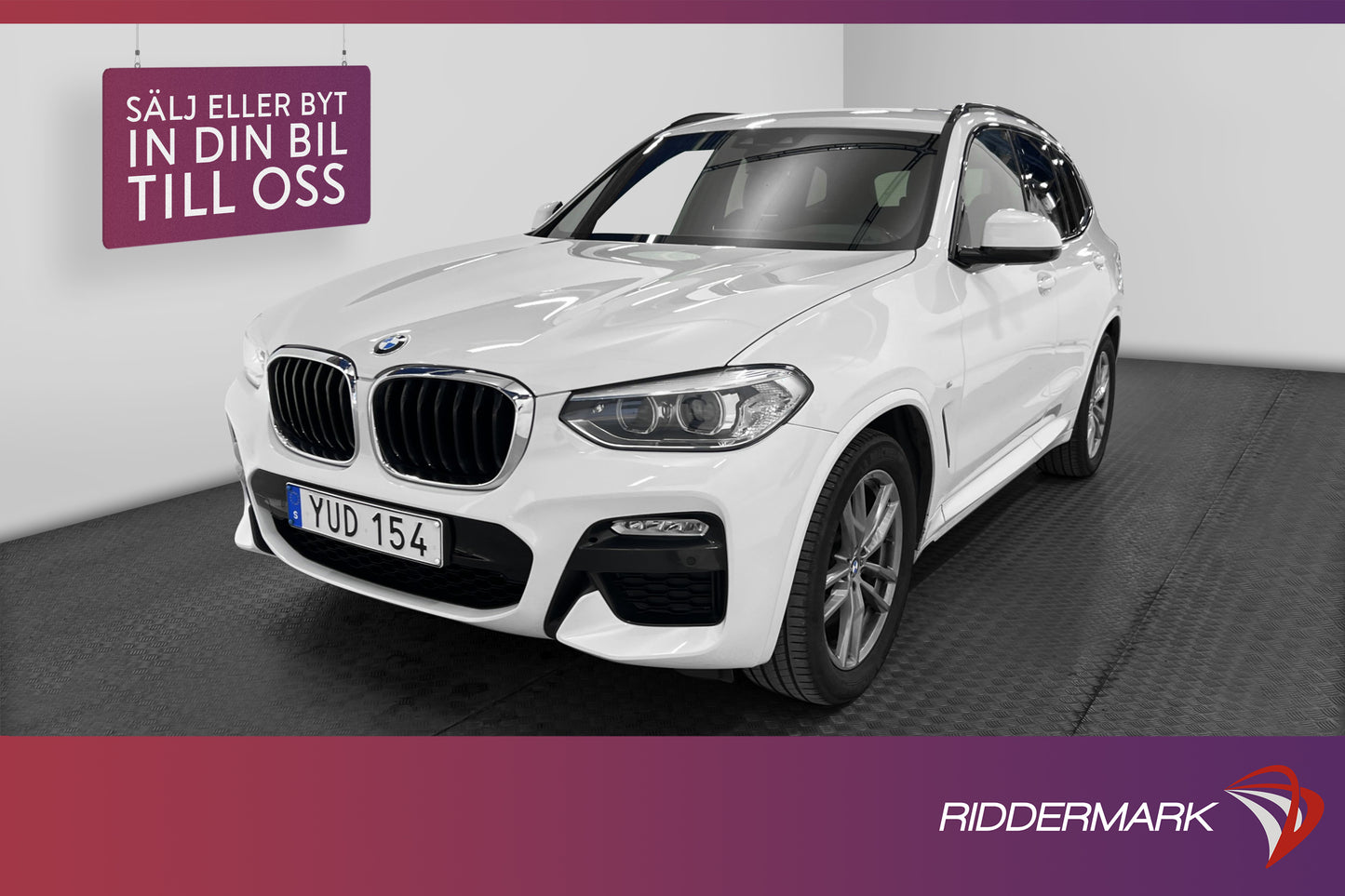 BMW X3 xDrive20i 184hk M Sport Navigation Drag