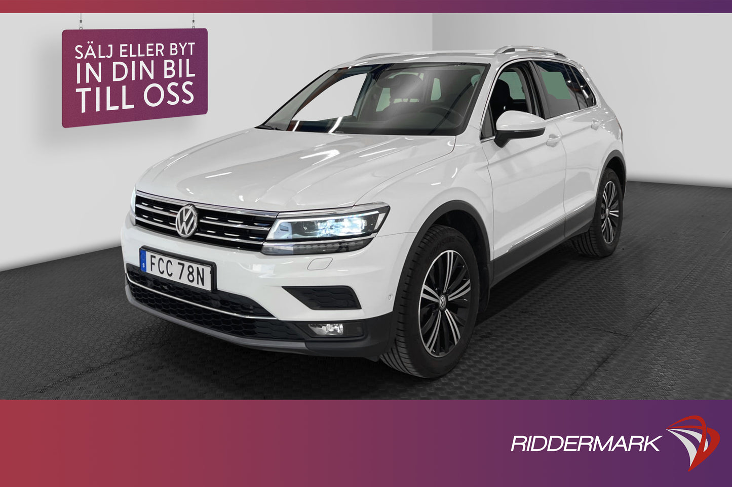 Volkswagen Tiguan 2.0 TDI 190hk 4M Cockpit D-Värm B-Kamera