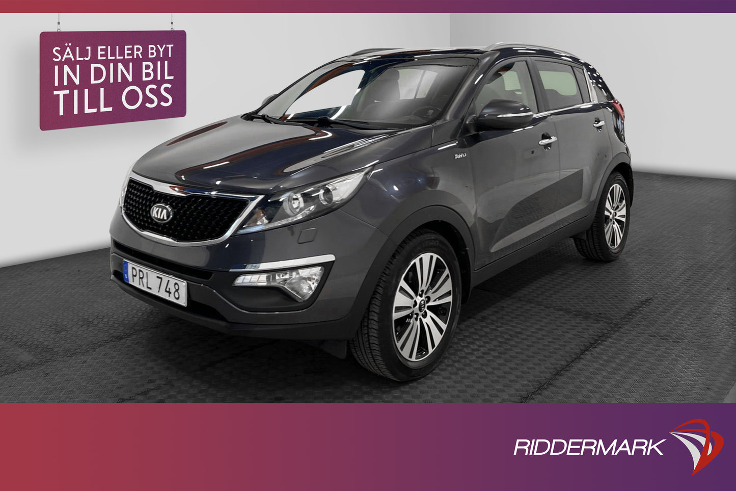 Kia Sportage 2.0 CRDi AWD Kamera Pano Skinn Navigation