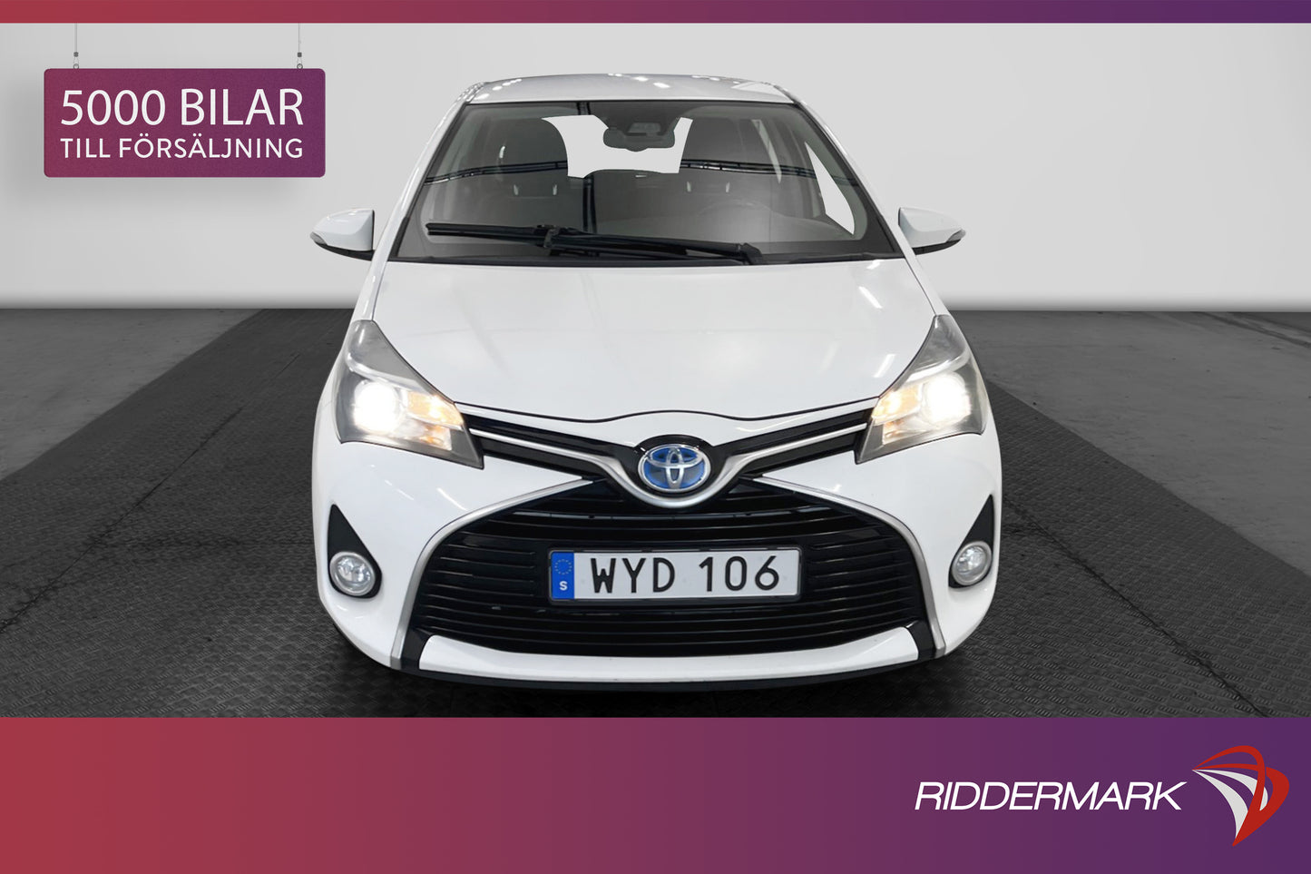 Toyota Yaris Hybrid e-CVT 101hk Kamera Välservad 0,33l/mil