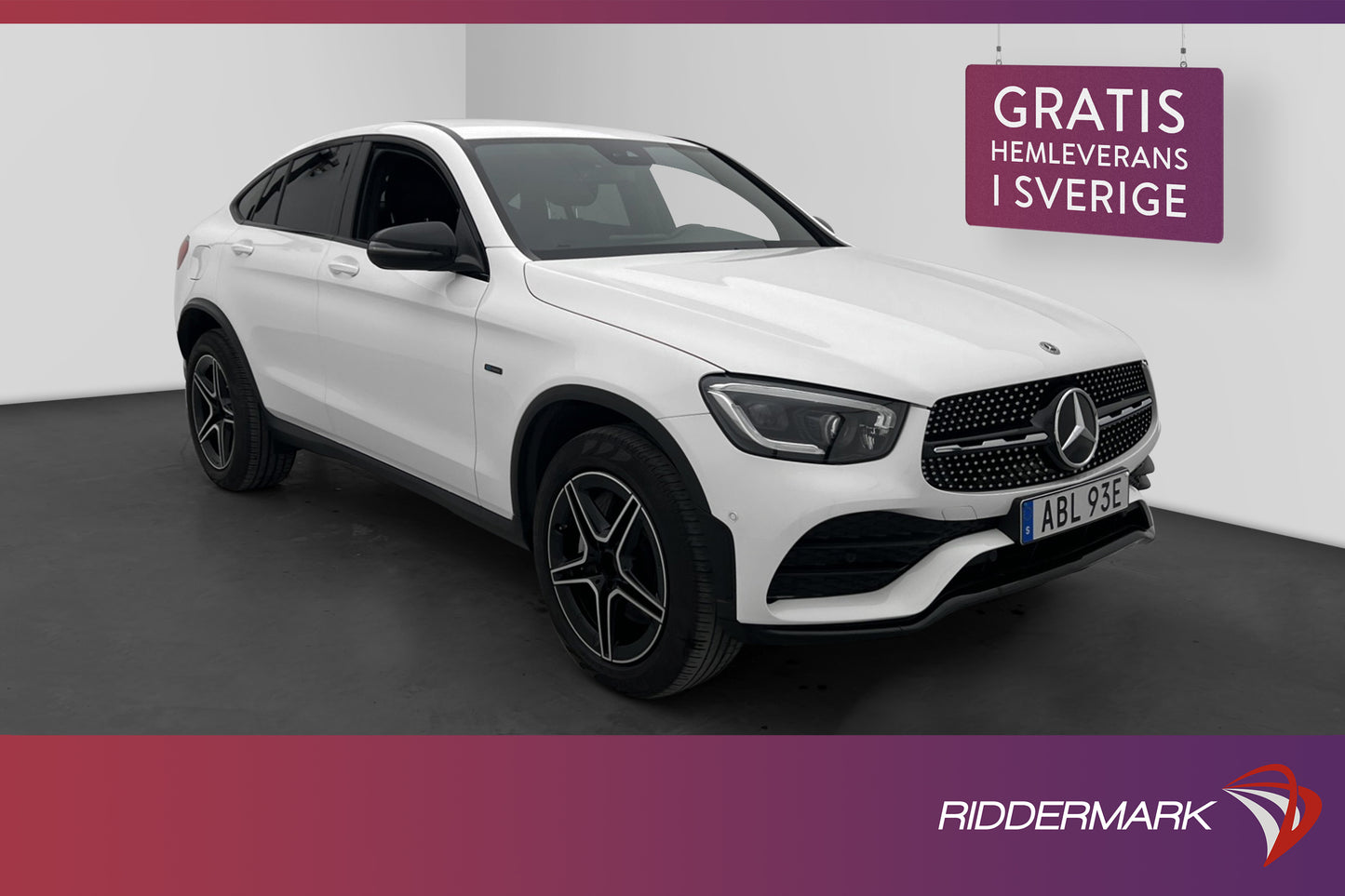 Mercedes-Benz GLC 300 de Coupé 4M AMG Pvärm Bkamera Drag