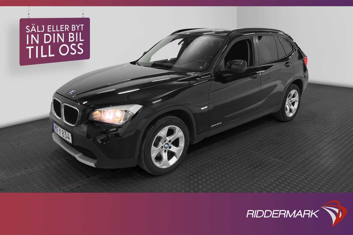 BMW X1 xDrive20d 177hk Sensorer Dragkrok Välservad 0,62l/mil