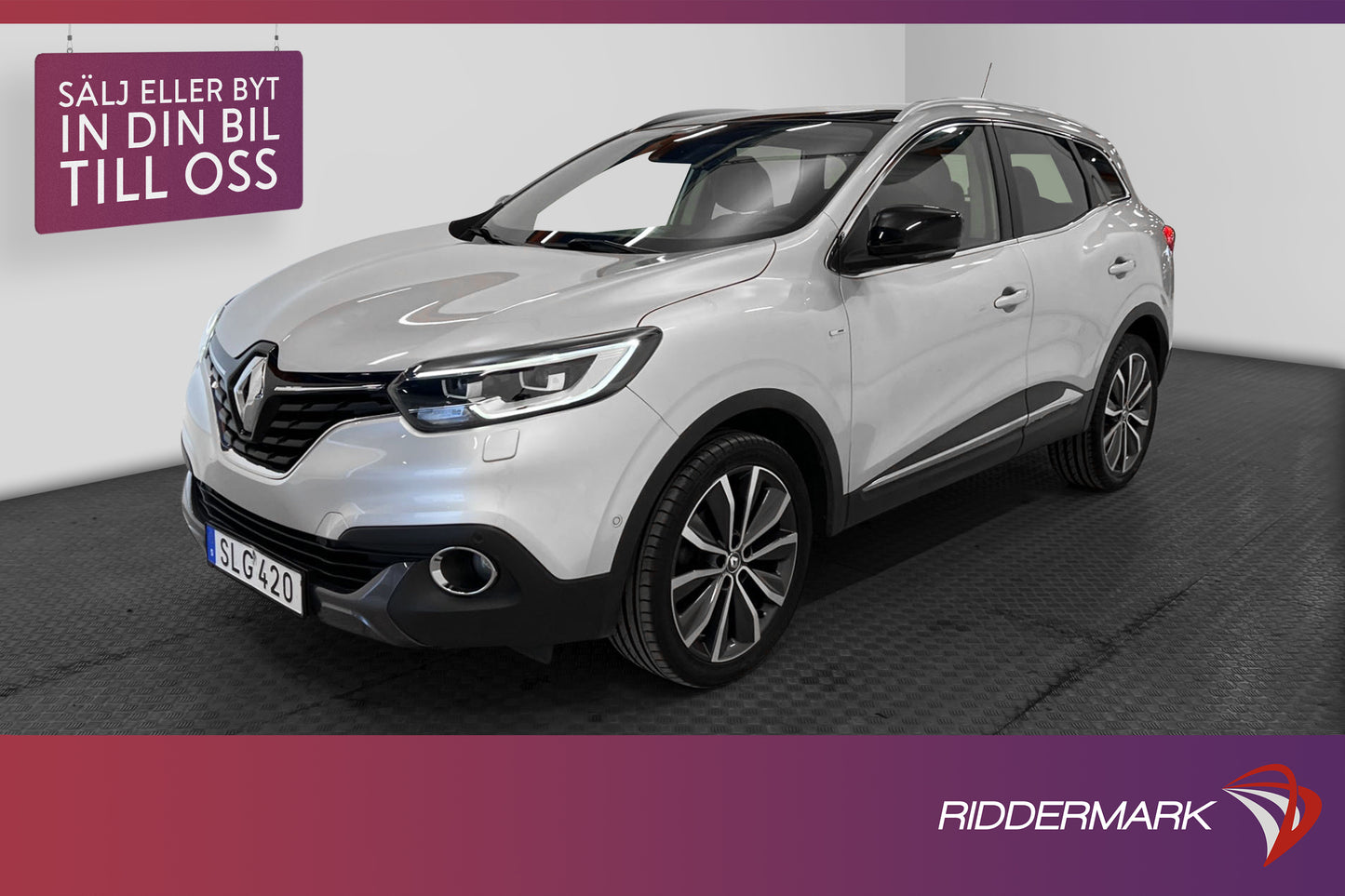 Renault Kadjar 1.5 dCi EDC 110hk Bose Edt Pano Kamera Skinn