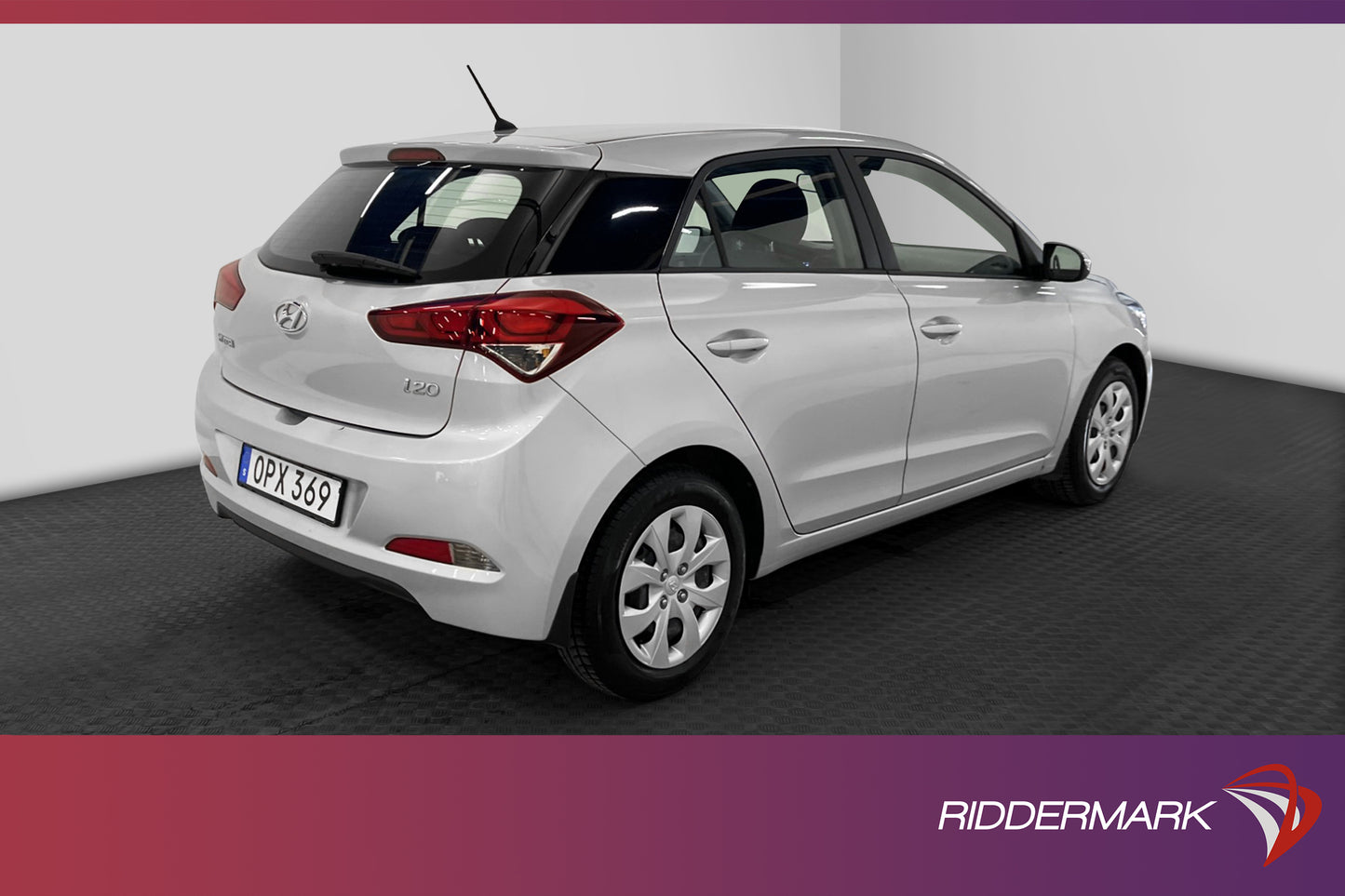 Hyundai i20 5-dörrar 1.2 84hk Comfort En-brukare Välservad