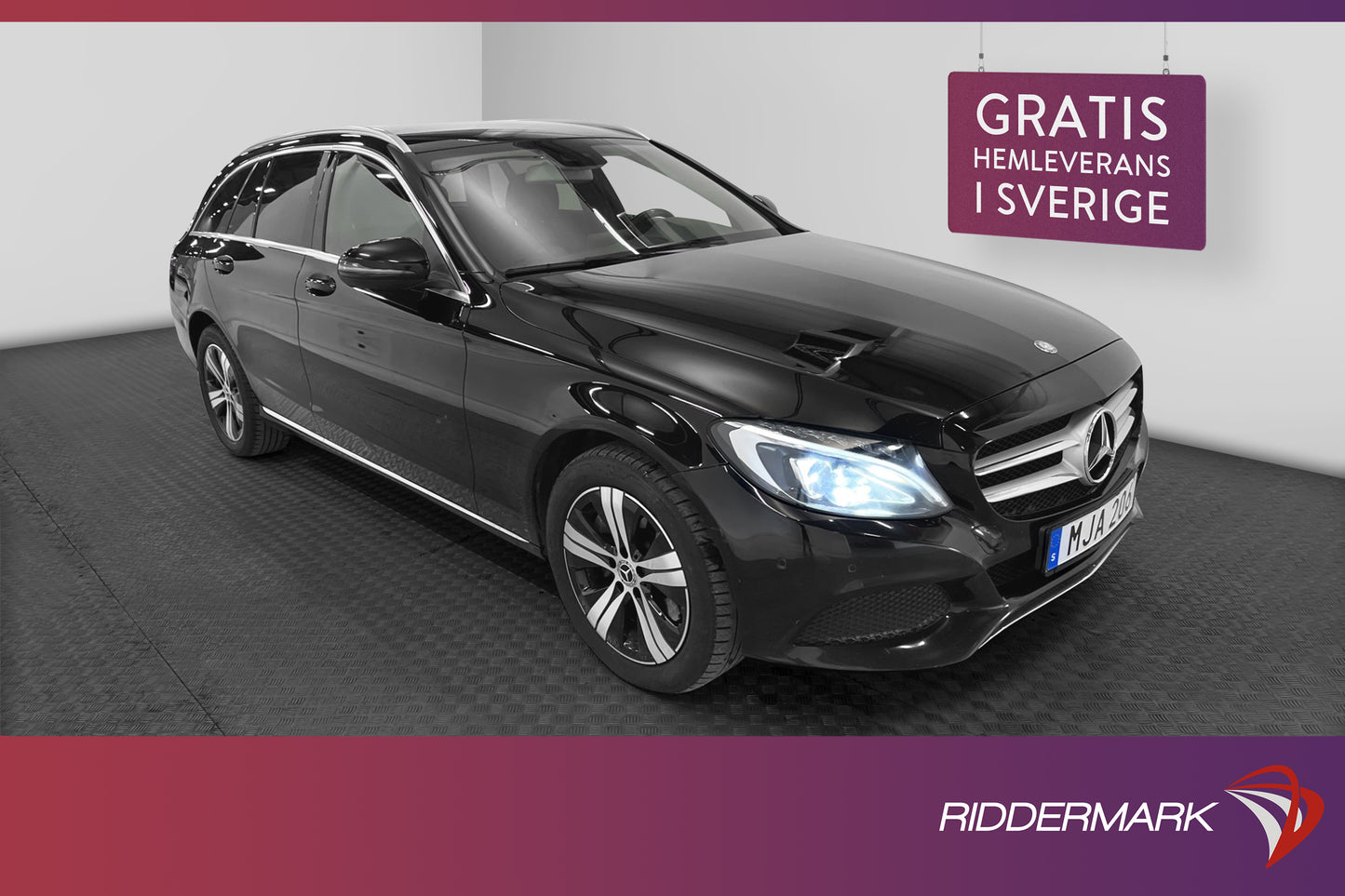 Mercedes-Benz C 250 T d 4M 204hk H-Skinn Dragkrok 0,44L/Mil