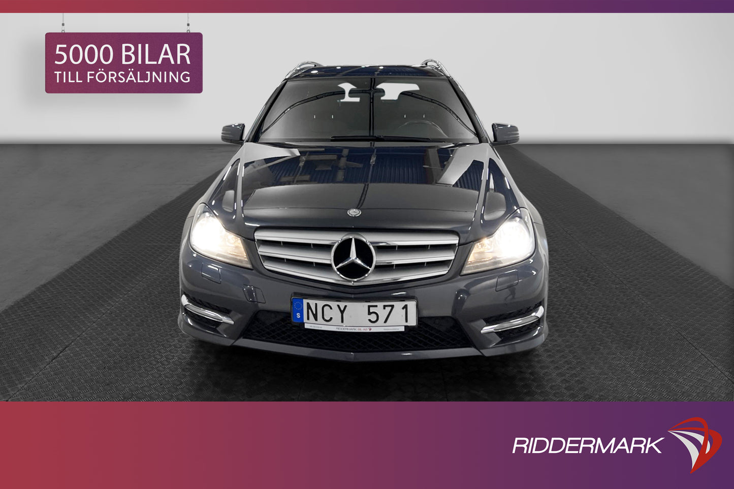 Mercedes-Benz C 200 T CDI AMG Sport Navi Drag Nyservad 136hk