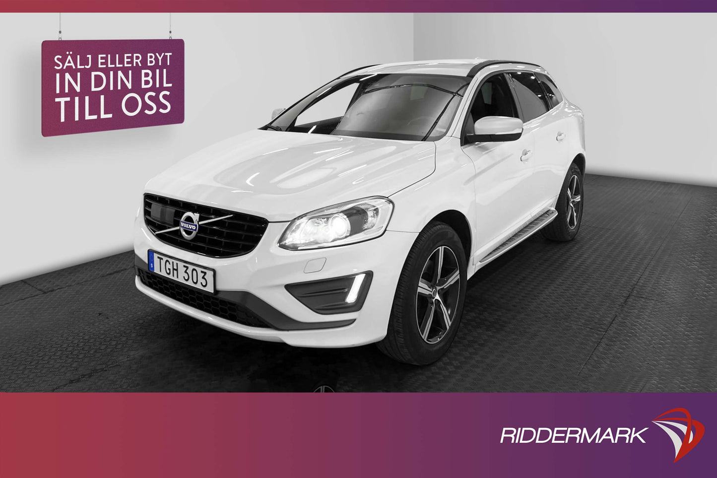 Volvo XC60 D4 190hk AWD R-Design D-Värm H/K VOC Drag BLIS