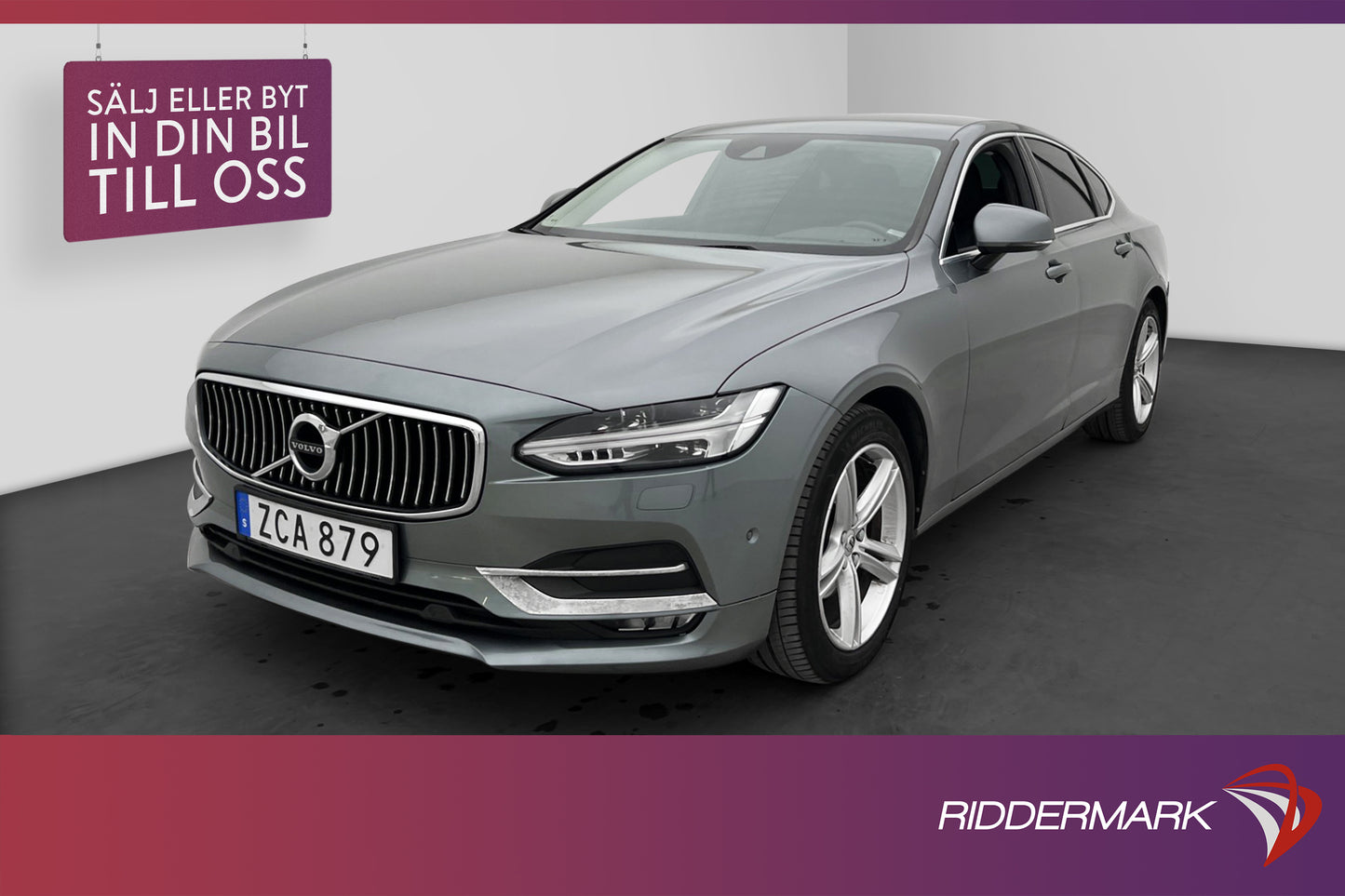 Volvo S90 D3 150hk Advanced VOC Värmare Navi 4-Zons BLIS