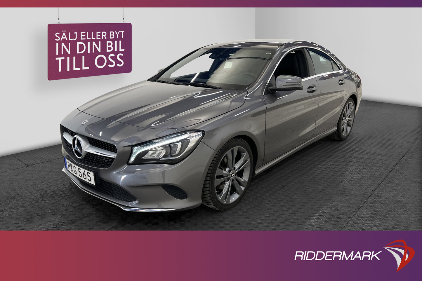 Mercedes-Benz CLA 200 d 136hk H-Skinn Välservad 0.36L/Mil