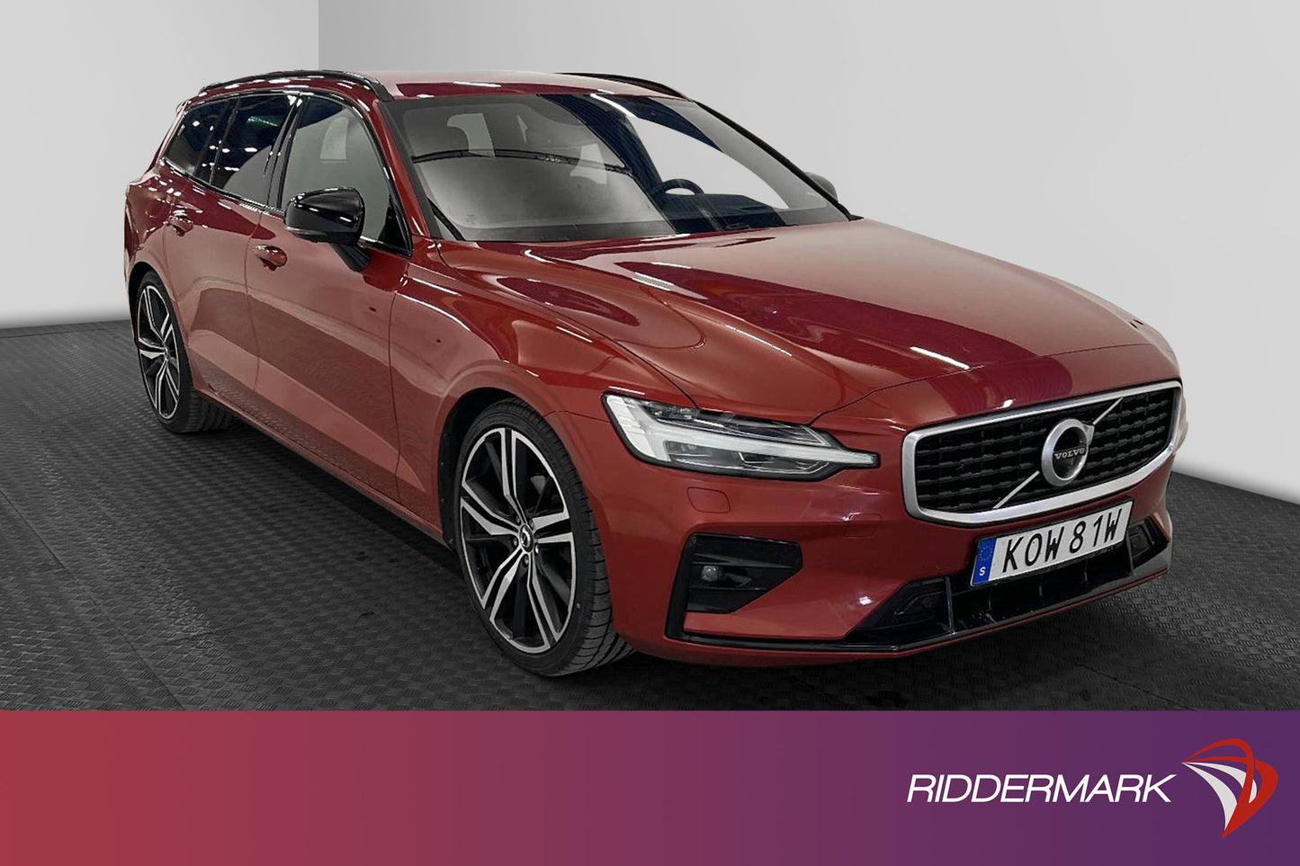 Volvo V60 Polestar D4 AWD 200hk R-Design H/K Skinn Drag