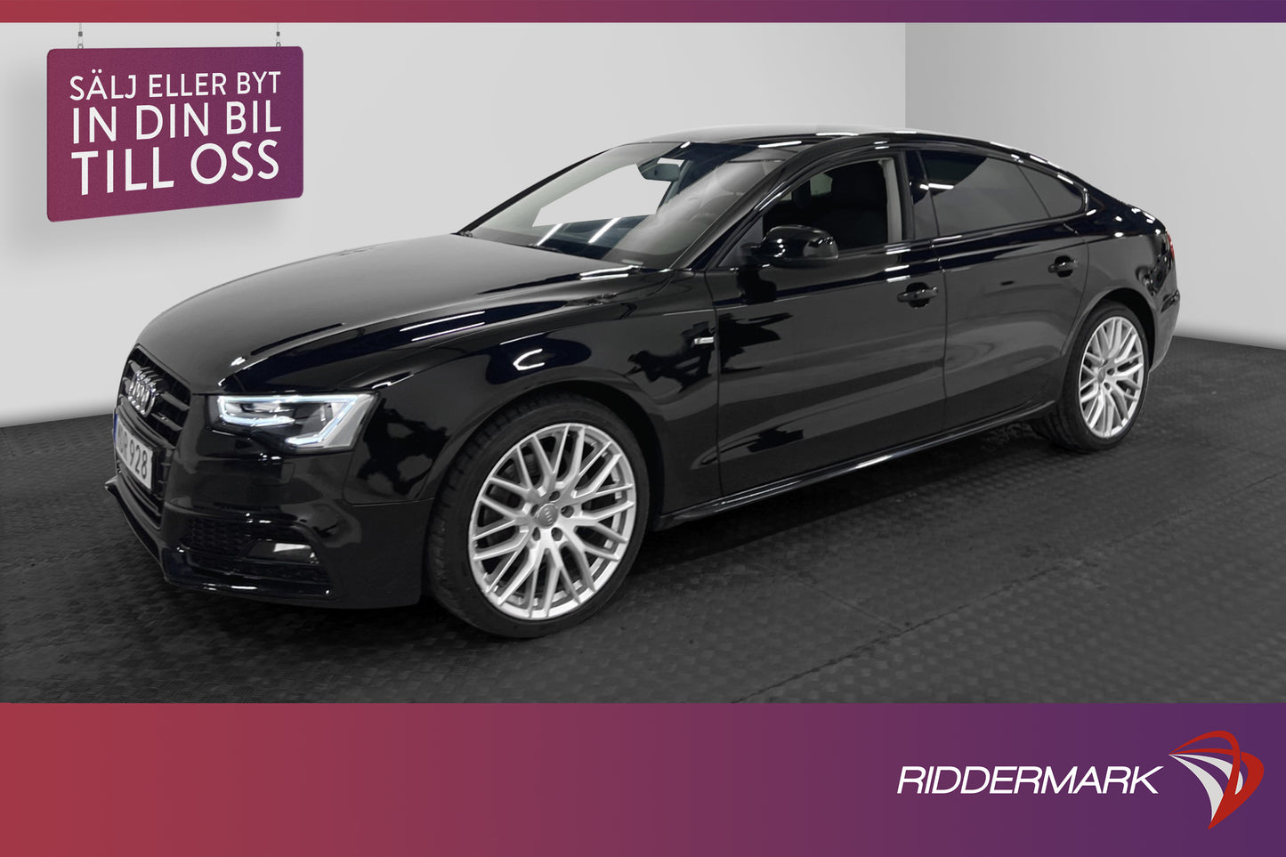 Audi A5 Sportback 2.0 TFSI Q 230hk S-Line Sportstol Sensorer