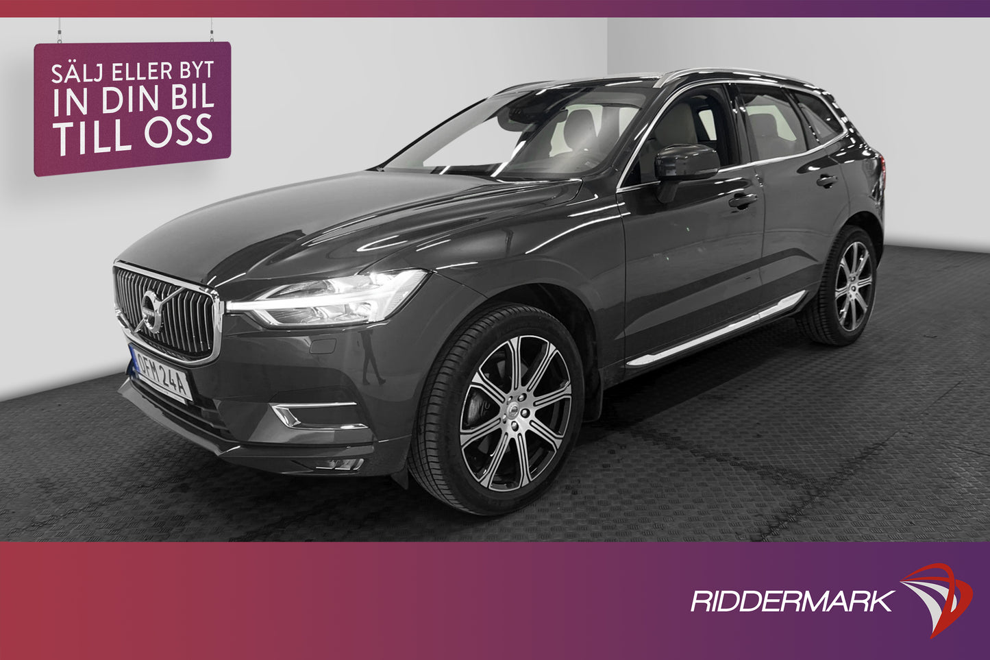 Volvo XC60 B4 AWD 197hk Inscription VOC D-värm 360° HUD Drag