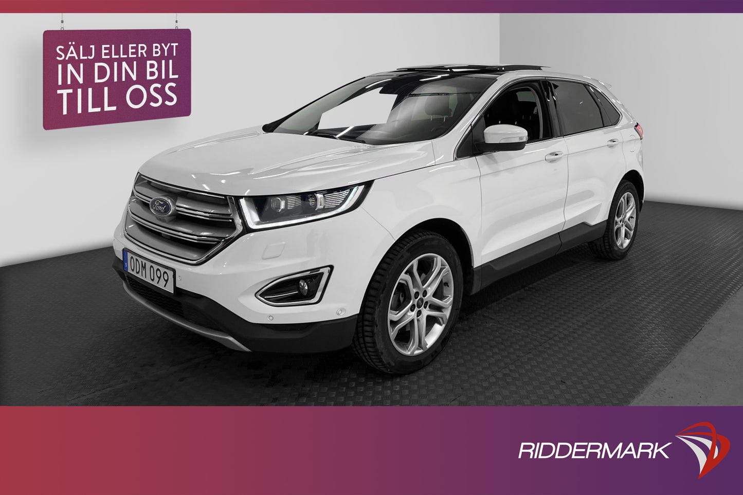 Ford Edge 2.0 TDCi AWD Titanium Värmare Kamera Pano Drag