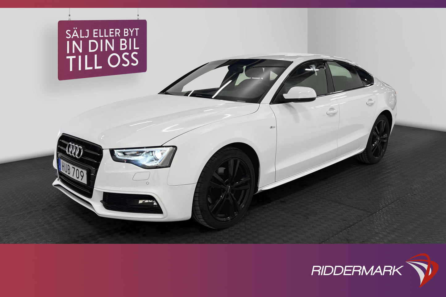 Audi A5 Sportback 1.8 TFSI S-Line Alcantara/Skinn P-sensorer