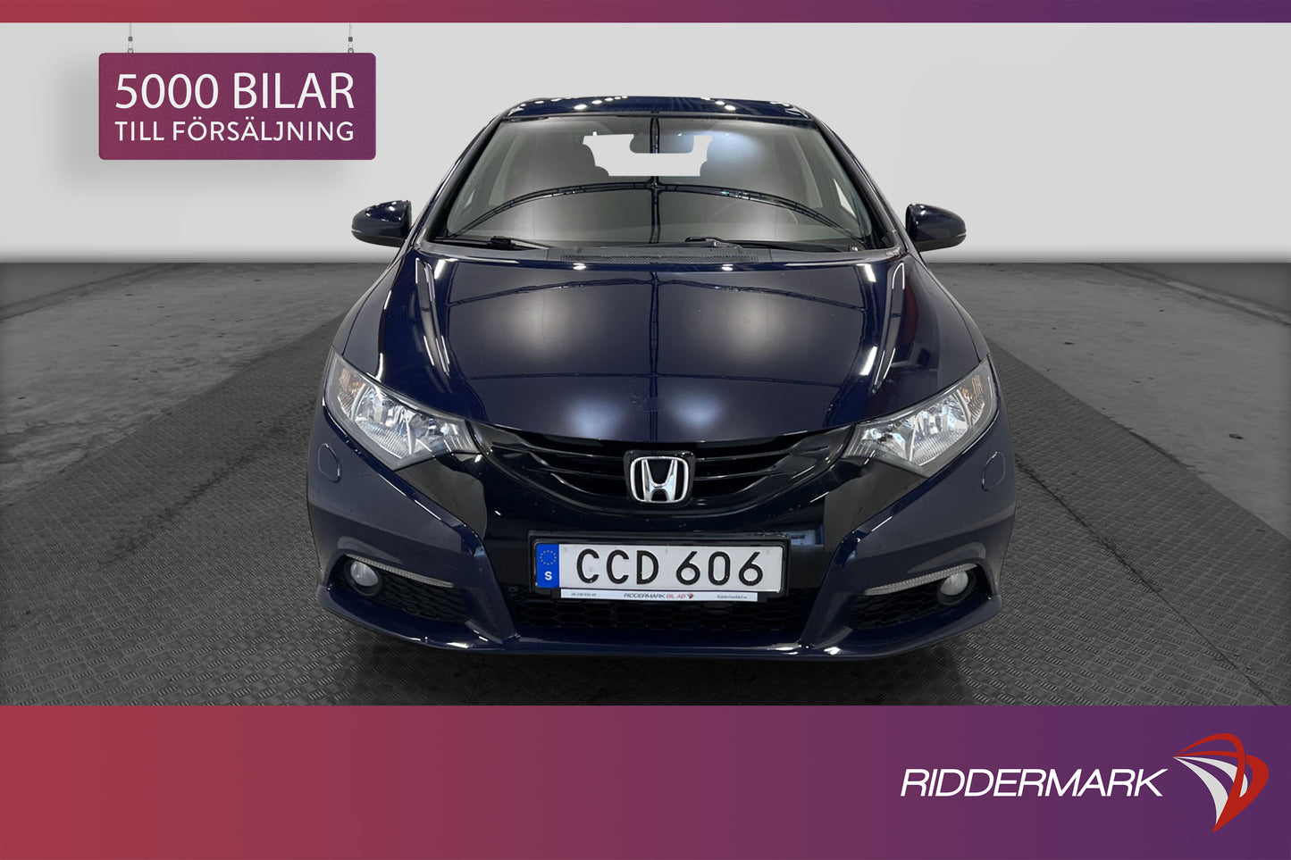 Honda Civic 1.6 i-DTEC 120hk  Backkamera Välservad 0,36l/mil