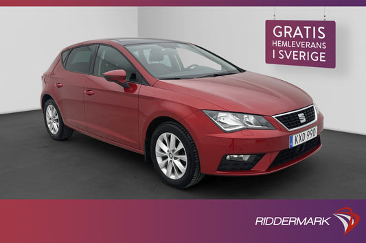 SEAT Leon TSI 115hk Panorama Kamera Välservad 0,56l/mil