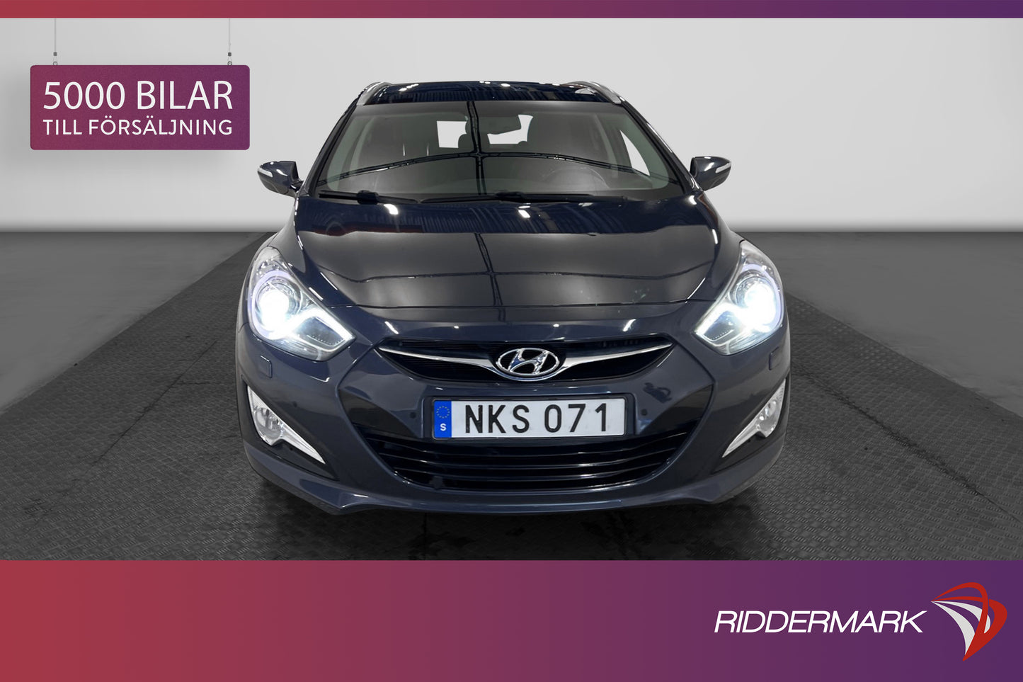 Hyundai i40 cw 1.7 CRDi 136hk Pano Skinn Keyless Navi B-Kam