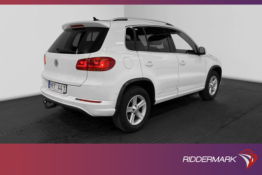 Volkswagen Tiguan 2.0 TDI 177hk 4M R-line Pano D-värm Skinn