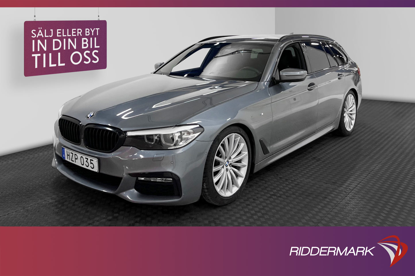 BMW 520d 190hk xDrive M Sport D-värm B-kamera Display key