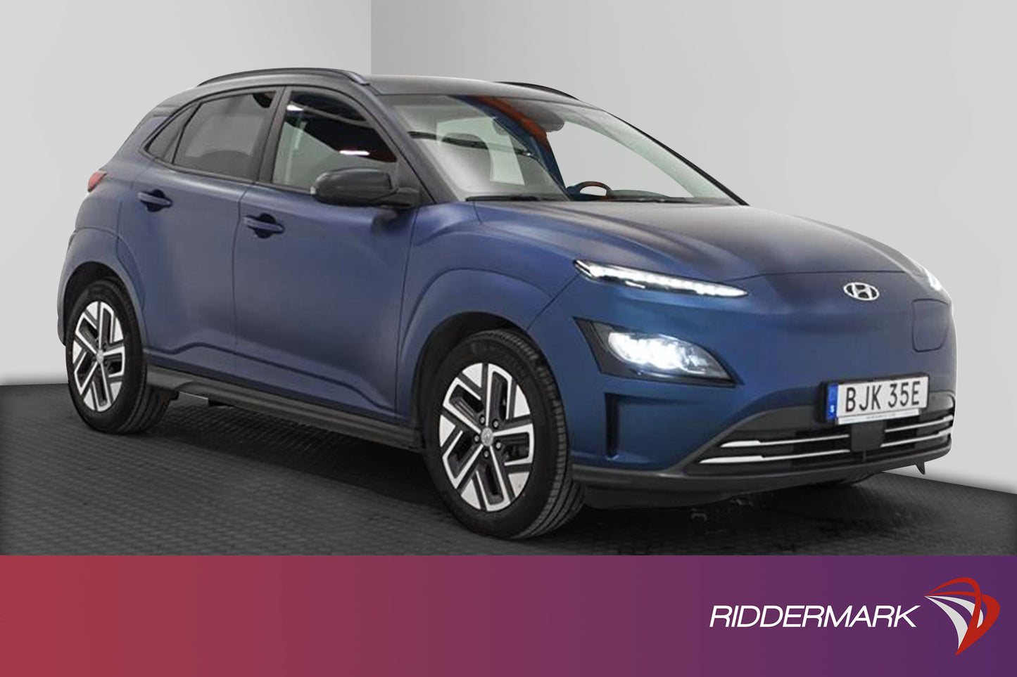 Hyundai Kona Electric 204hk MOMS Backkamera 484 km räckvidd