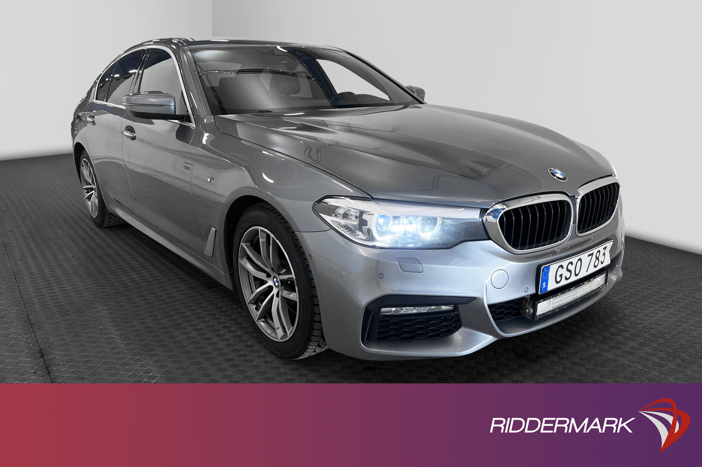 BMW 520d xDrive Sedan 190hk M Sport Skinn Kamera Drag