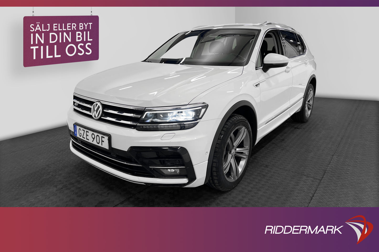 Volkswagen Tiguan Allspace 4M 200hk 7sits R-line MOMS SE UTR