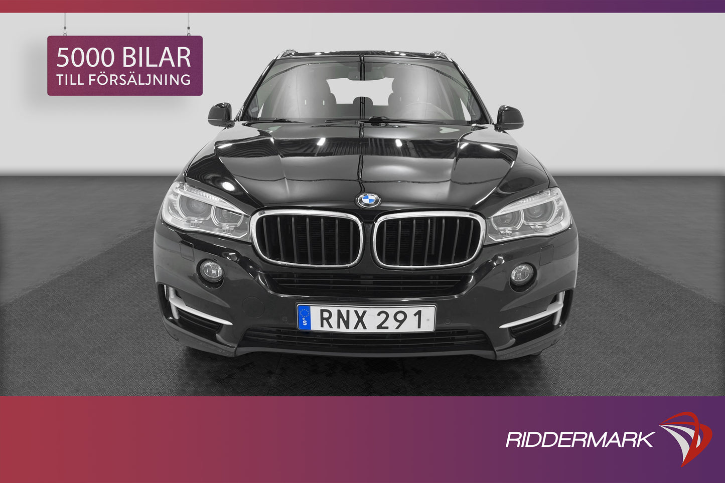 BMW X5 xDrive30d 258hk Skinn P-Sensorer Drag Navi