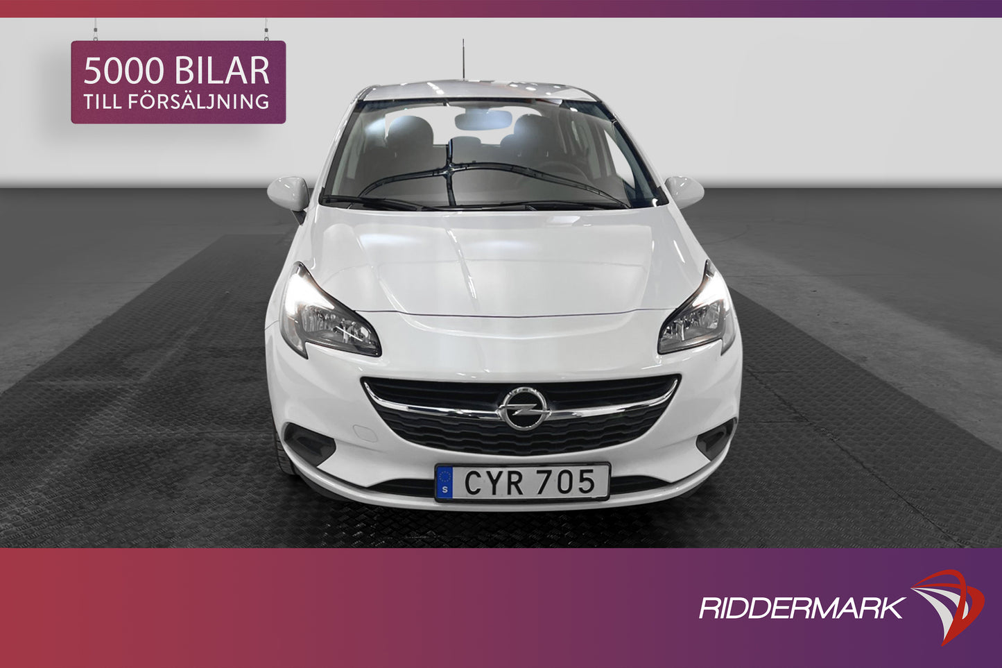 Opel Corsa 1.4 90hk Rattvärme Välservad Lågmilad