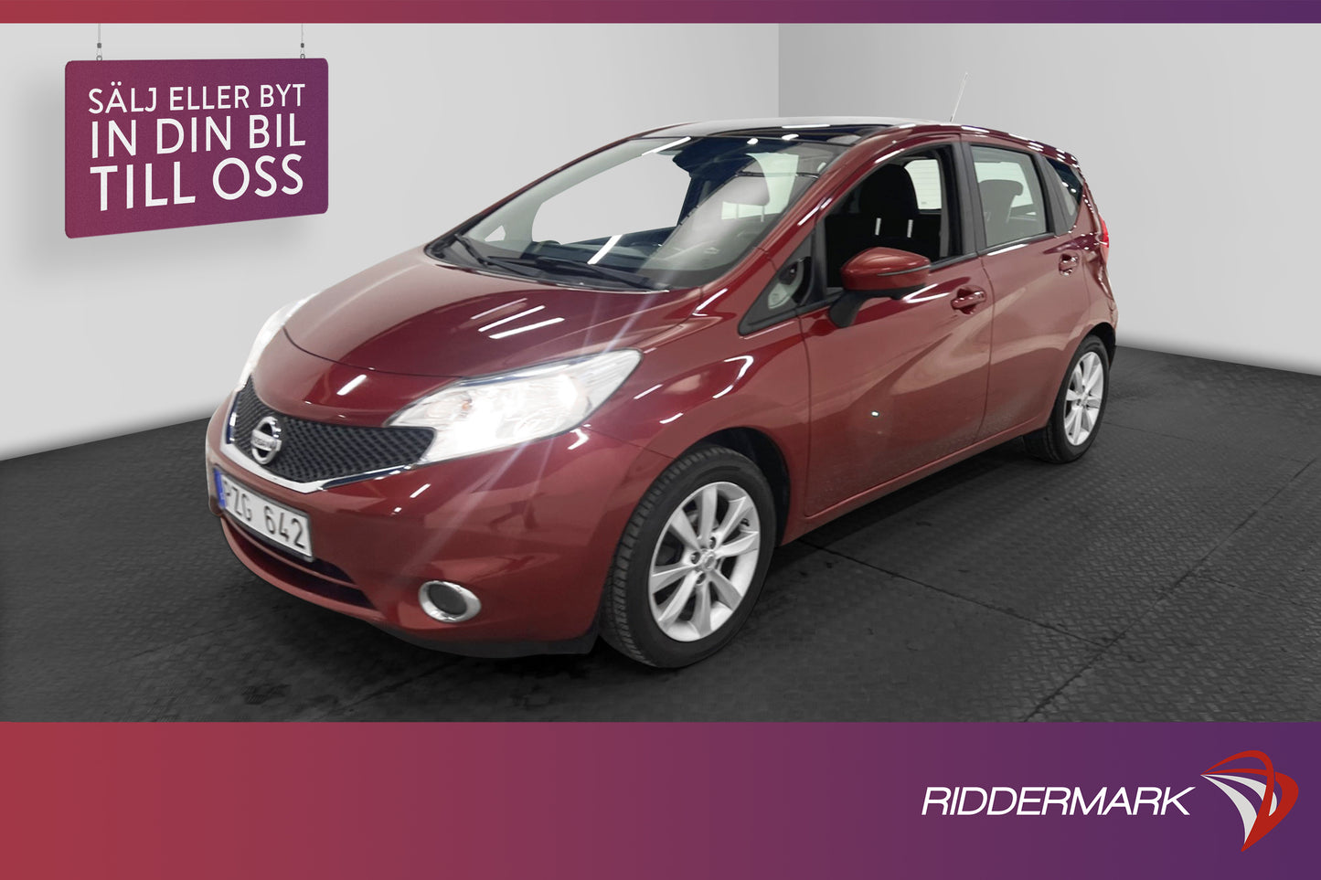 Nissan Note 1.2 80hk N-Connecta Panorama Navi 360° Välservad