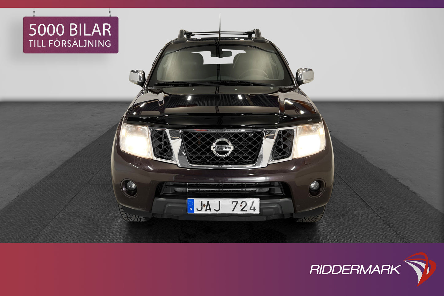 Nissan Navara 3.0 V6 231hk 4x4 Dragkrok Skinn Navi B-kamera