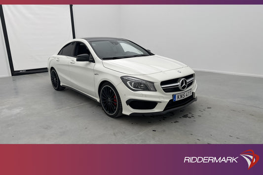 Mercedes-Benz CLA 45 AMG 4Matic Coupé 360hk Pano H/K Navi