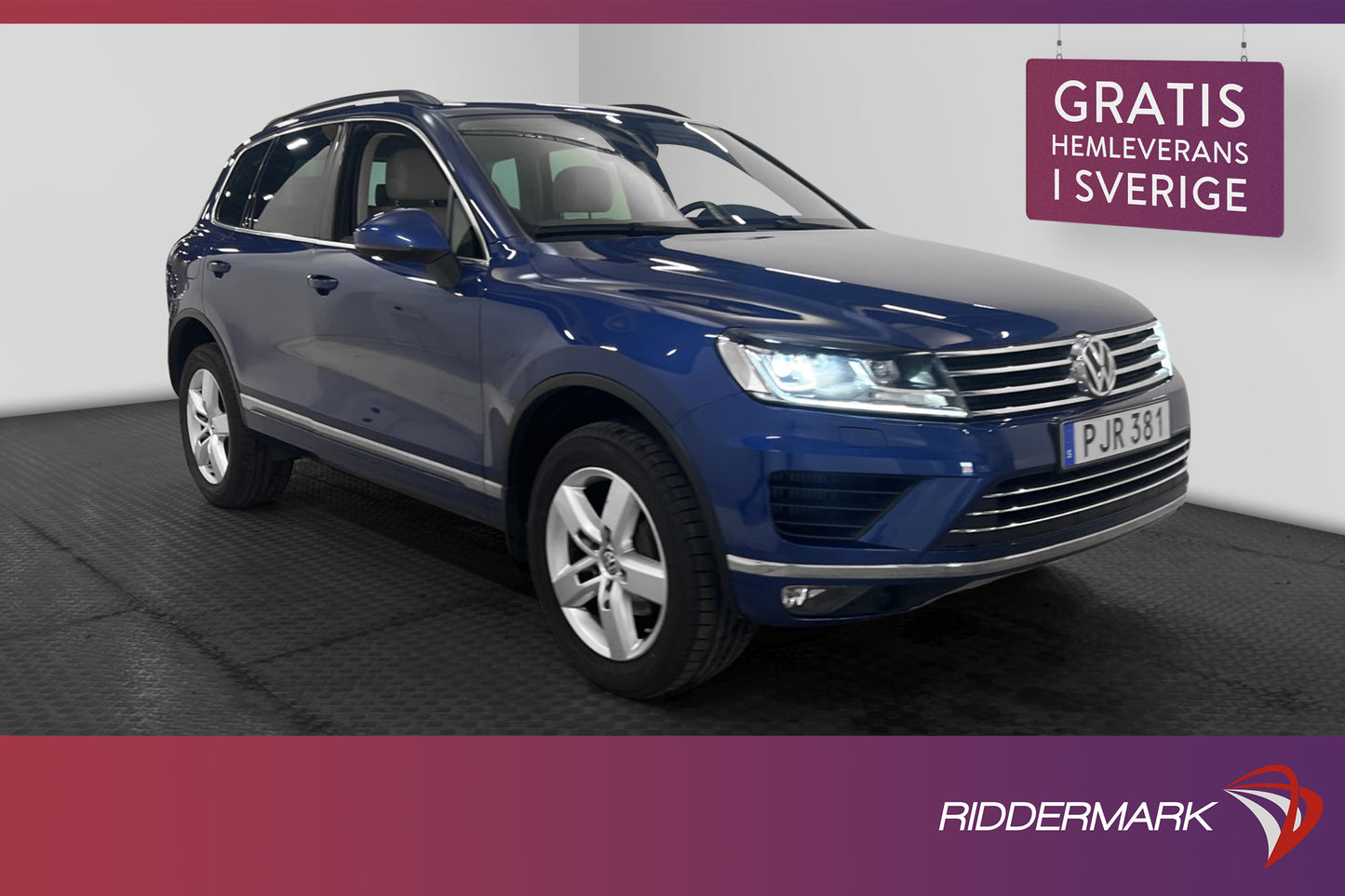 Volkswagen Touareg 3.0 TDI 4M 204hk Värmare Skinn Navi Drag