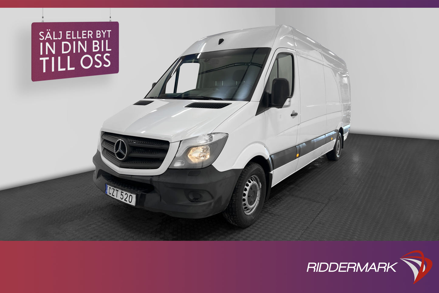 Mercedes-Benz Sprinter L3H2 316 Värmare 3-Sits MOMS 1-ÄGARE