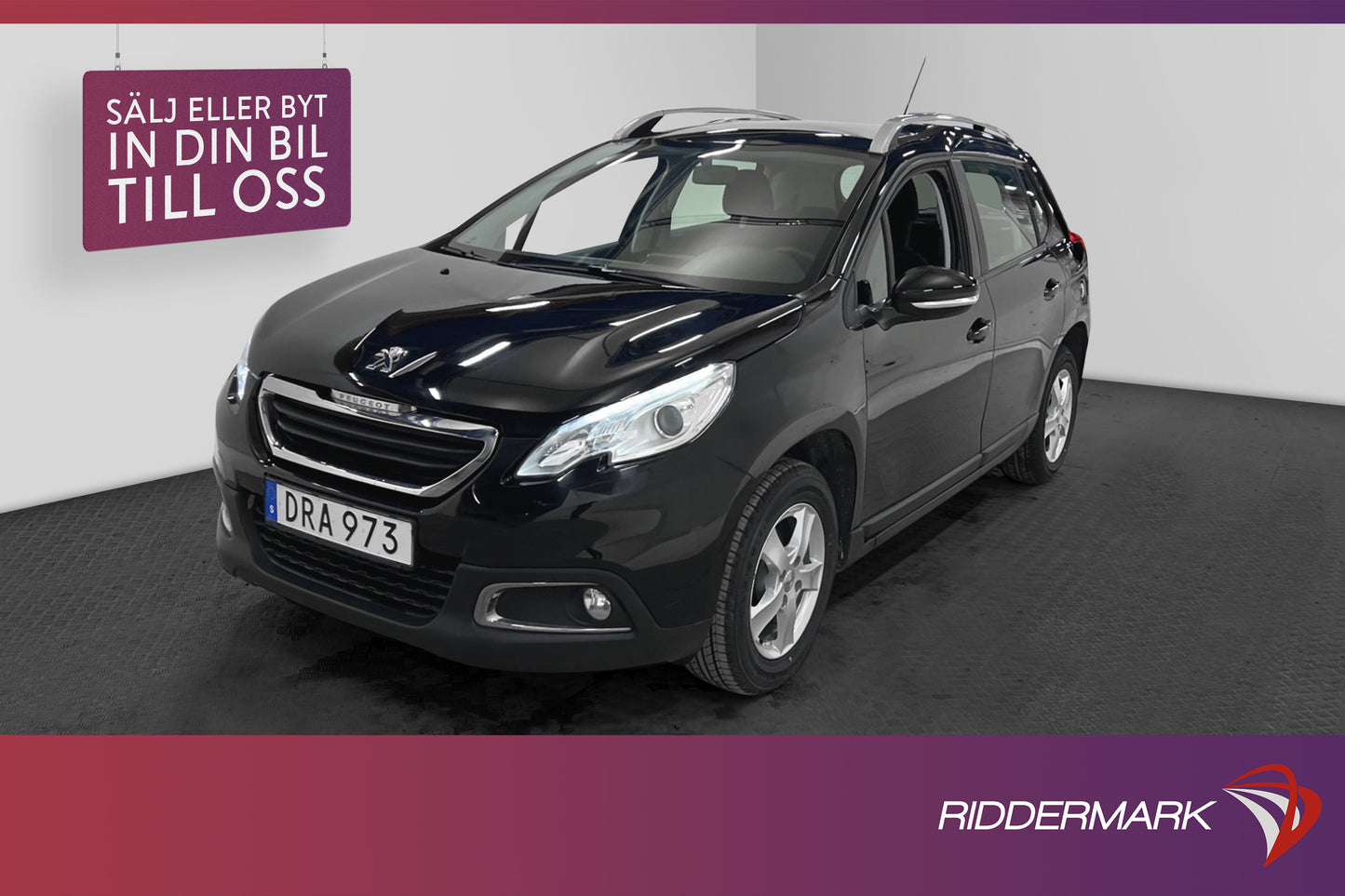 Peugeot 2008 1.2 VTi 82hk M&K Nyservad Kamrem bytt 0,4L/mil