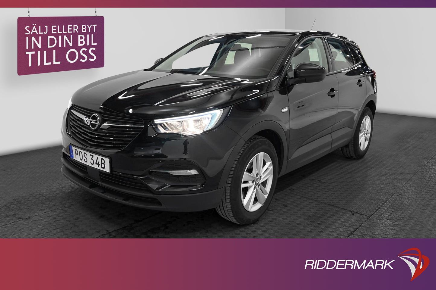 Opel Grandland X 1.2 Turbo Enjoy CarPlay Rattvärme 130hk