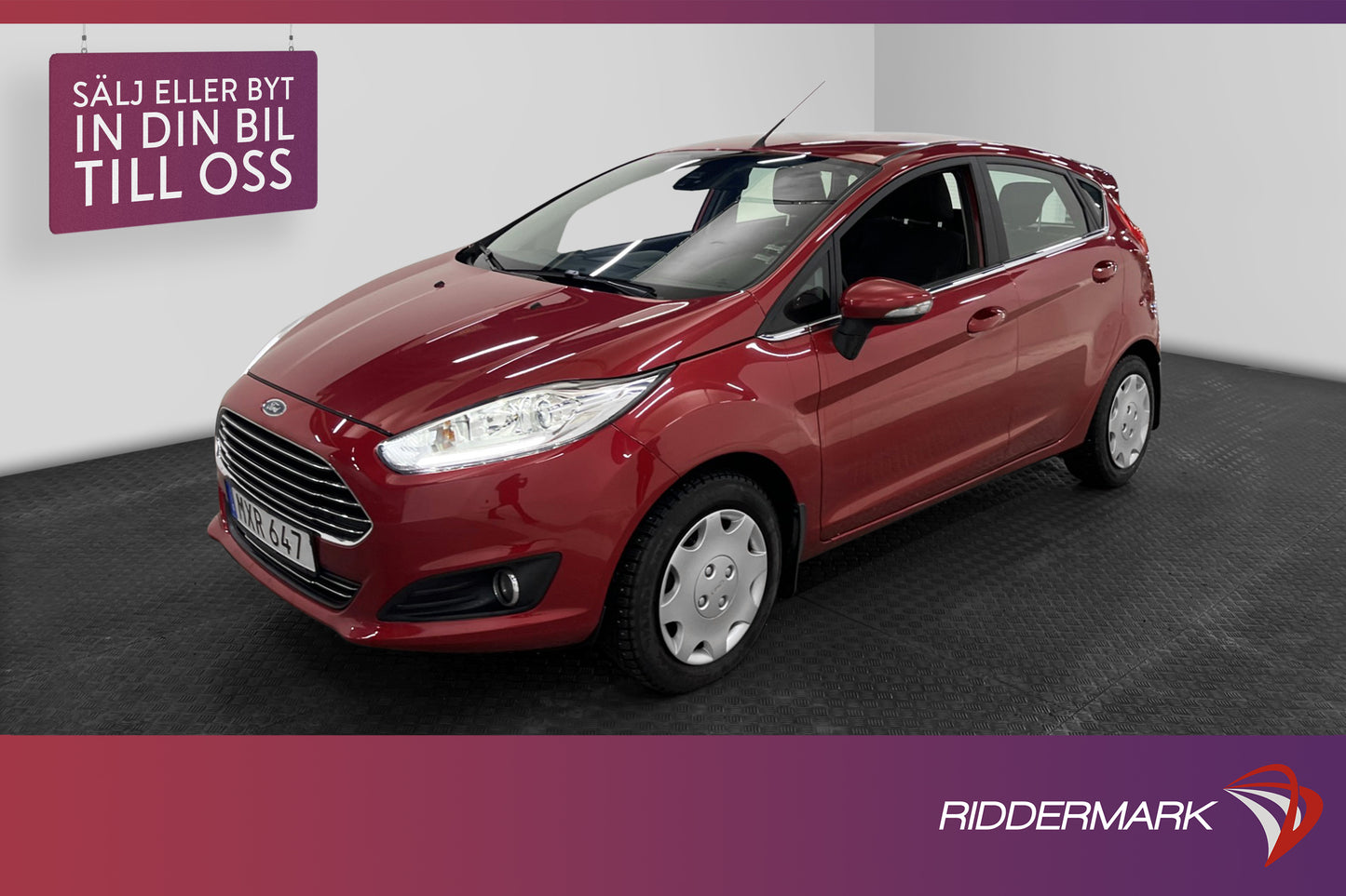 Ford Fiesta 1.0 EcoBoost 100hk Titanium Låg Skatt 0,45l/mil