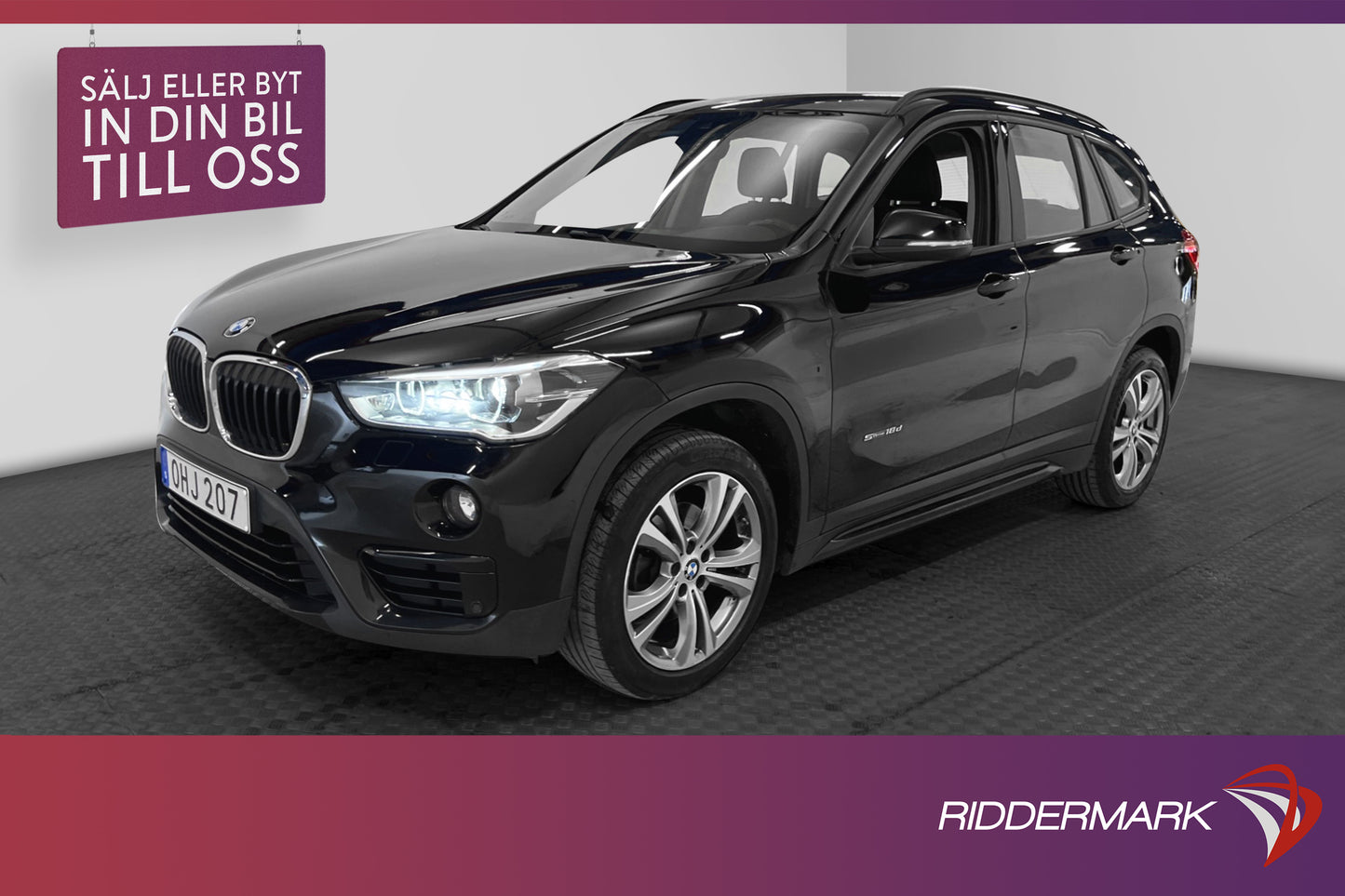 BMW X1 sDrive18d 150hk Sport line Sensorer Välserv 0,41l/mil