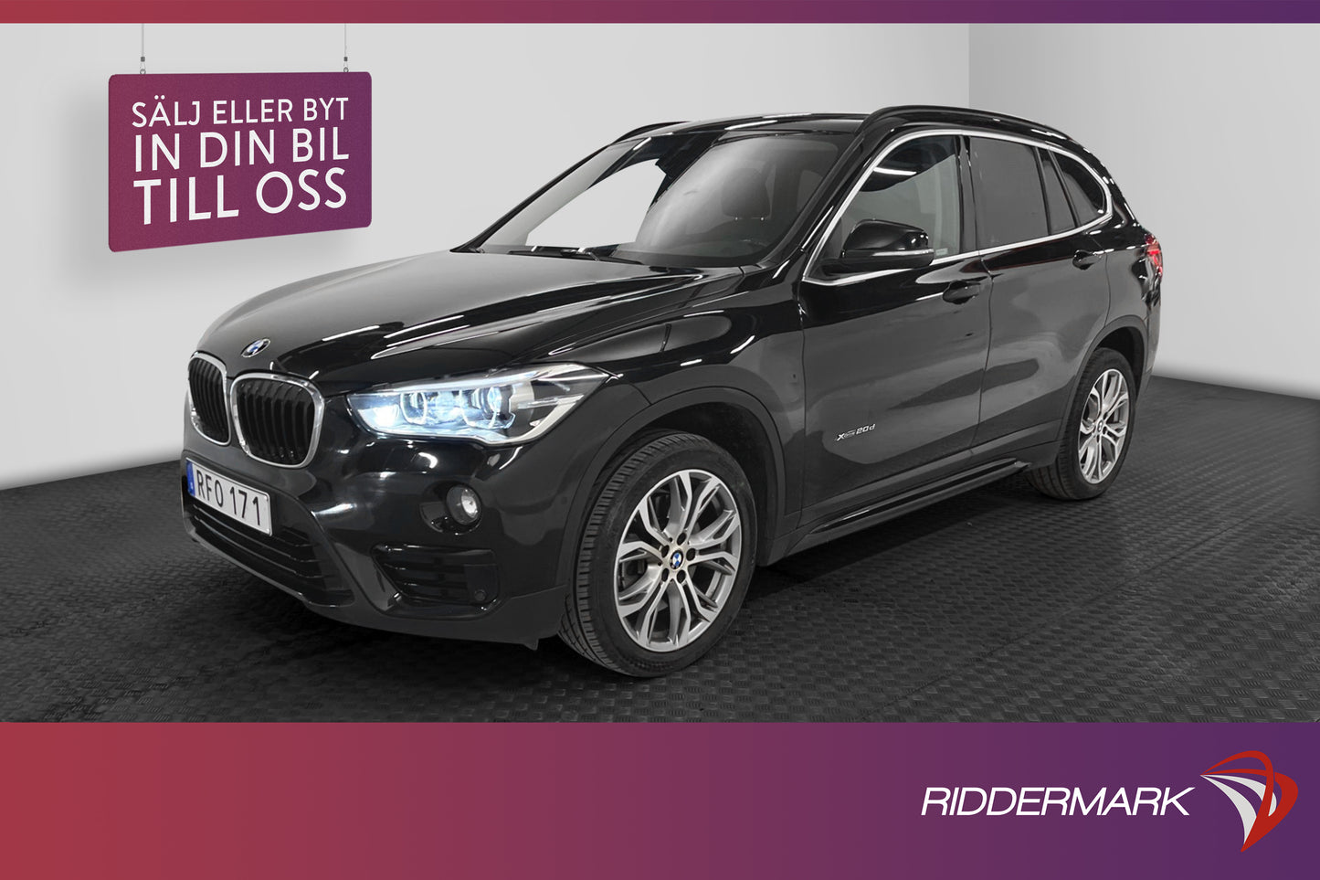 BMW X1 xDrive20d Sport Line Kamera Drag Skinn Navigation