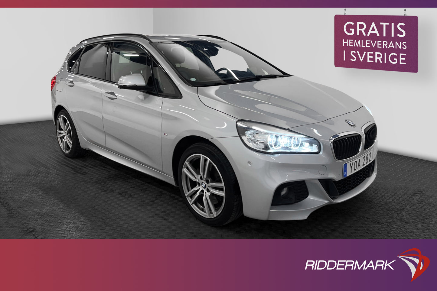 BMW 225xe Active Tourer 224hk M-Sport Pano H/K HUD B-Kamera