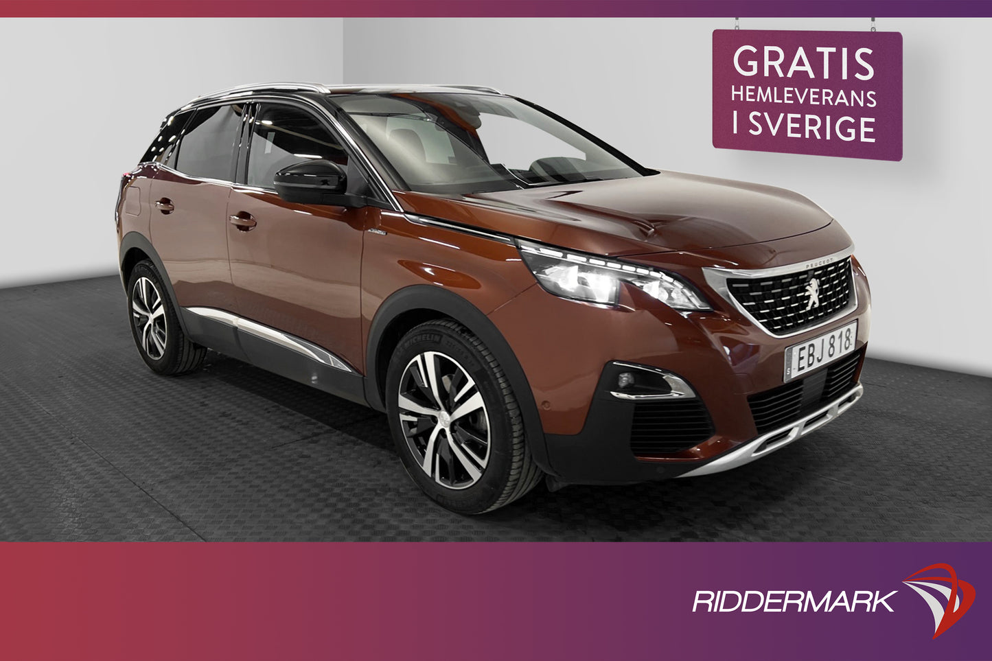 Peugeot 3008 1.6 THP 165hk GT-Line Pano Massage Focal Drag