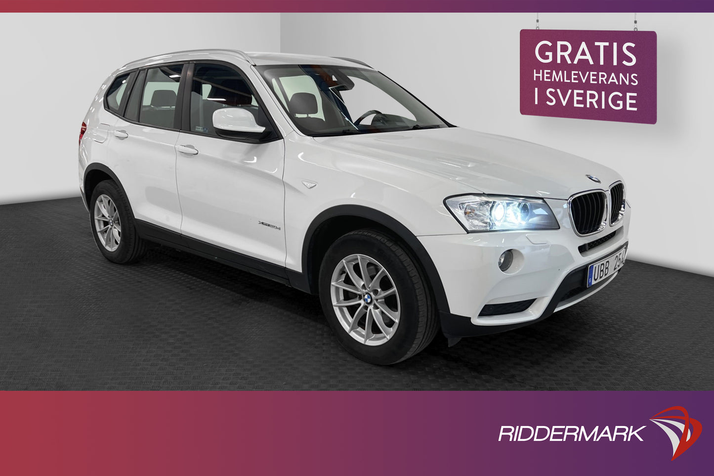 BMW X3 xDrive20d 184hk Motorvärmare Drag 0.56l/mil