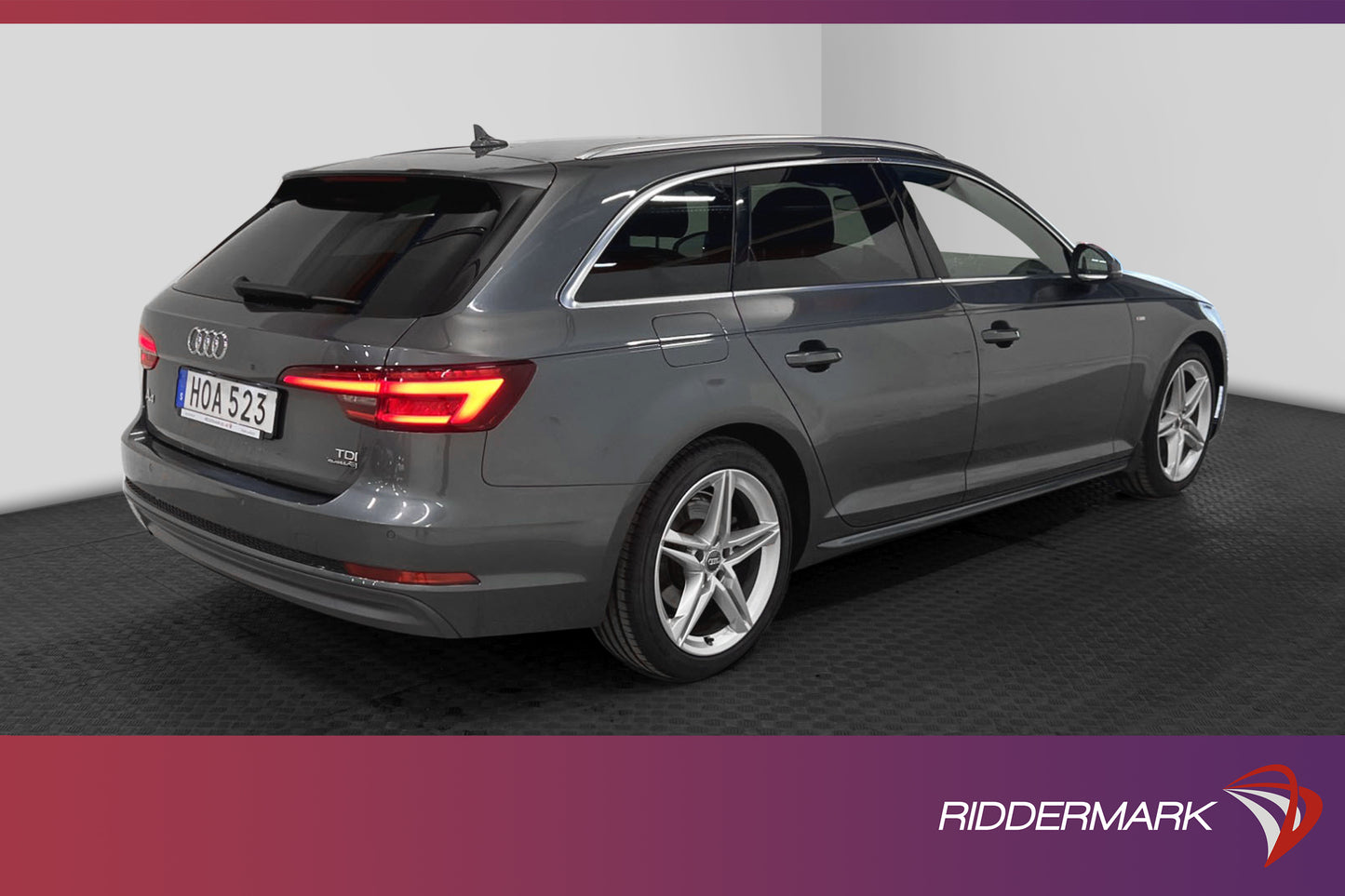 Audi A4  2.0 TDI Q 190hk S-Line Halvskinn P-sensor 2 Brukare