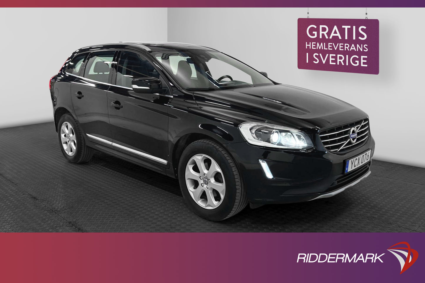 Volvo XC60 D4 190hk AWD Summum D-Värm Pano VOC Navi Skinn