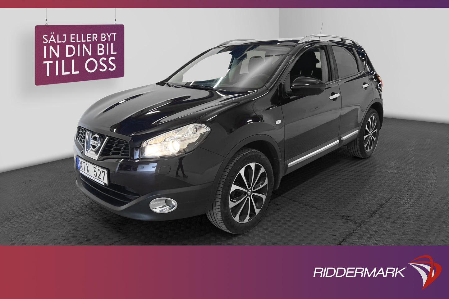 Nissan Qashqai 1.6 117hk M-värm Navi Drag Pano