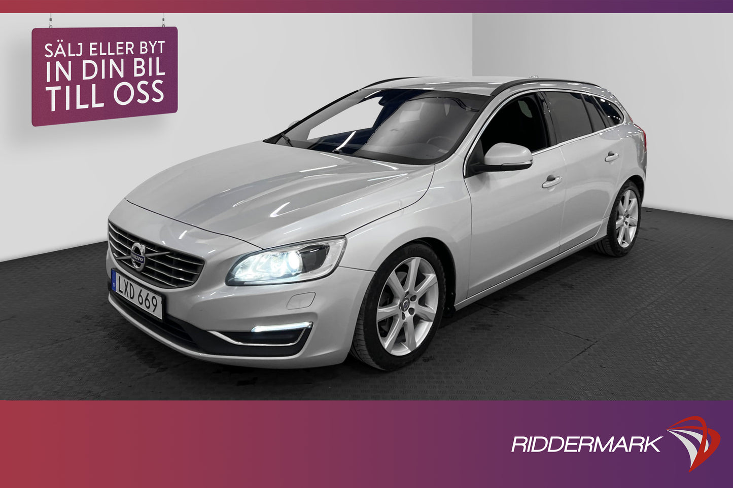 Volvo V60 D3 150hk Momentum VOC Värm Sensorer Rattvärme Drag