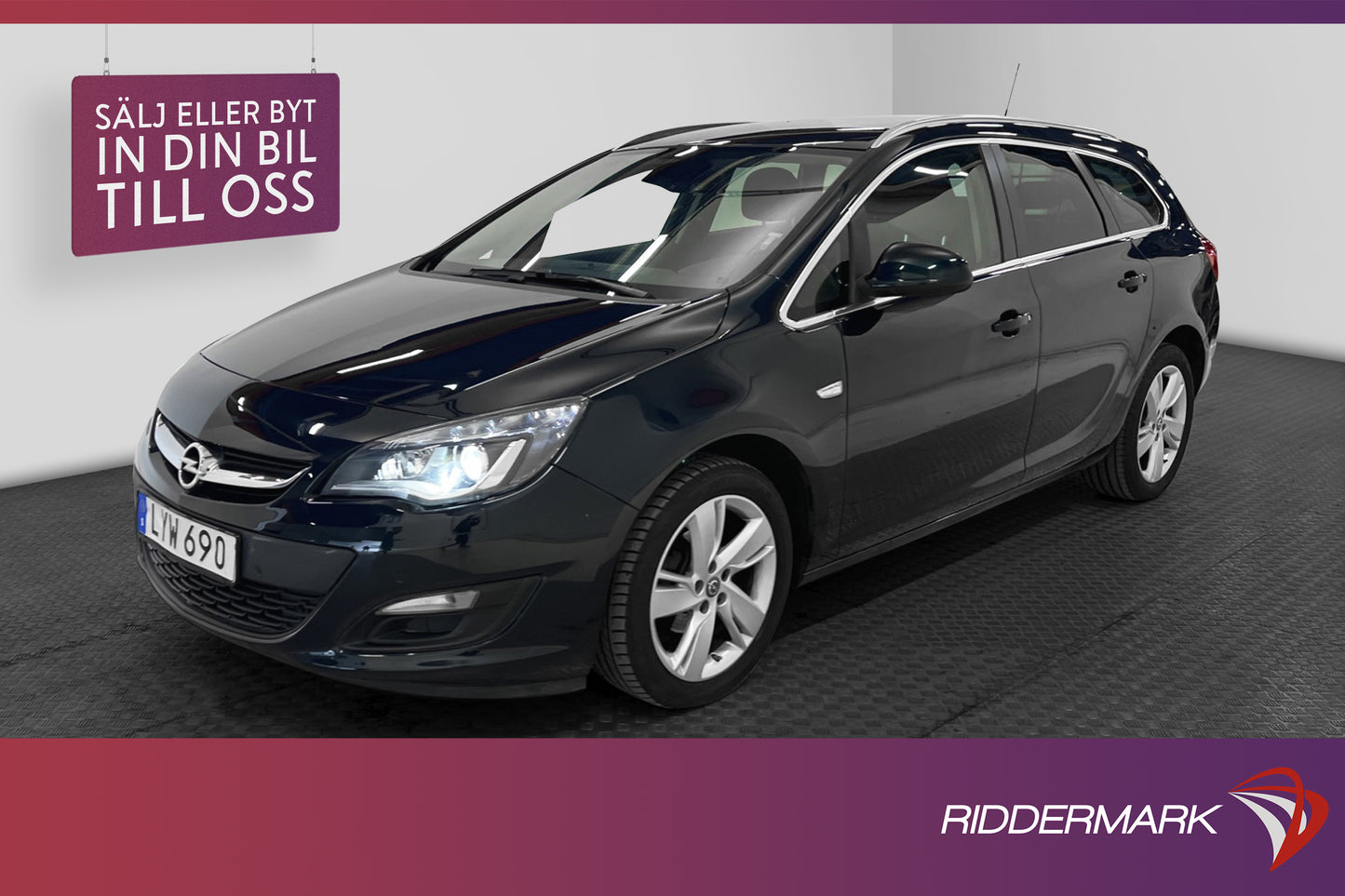 Opel Astra Sports Tourer 1.4 Turbo 140hk P-sensorer