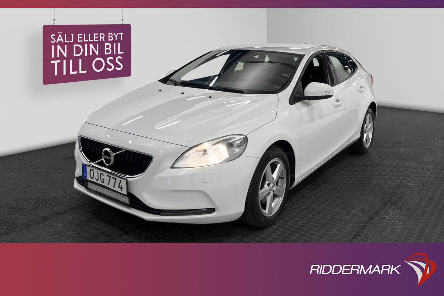 Volvo V40 D2 VOC Värmare Dragkrok Leasbar MOMS 0.33l/mil