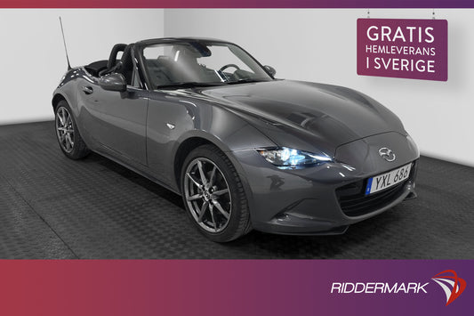 Mazda MX-5 2.0 184hk Soft-top Bose Skinn Keyless Välservad